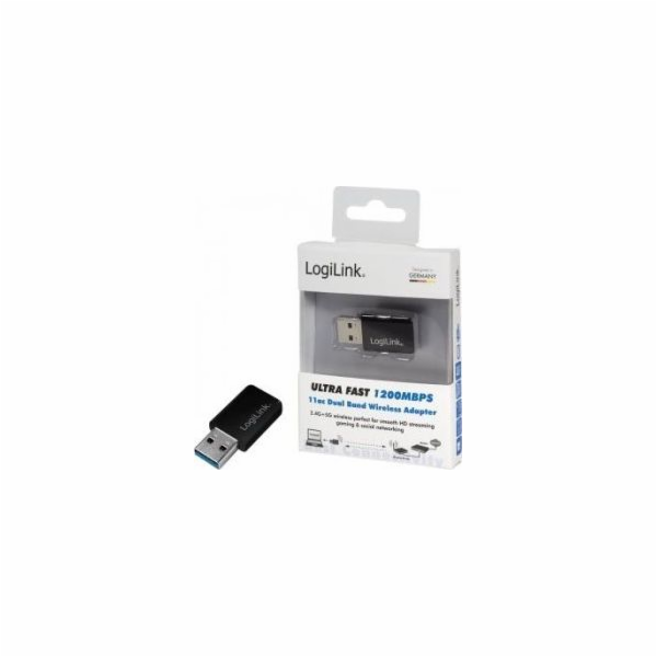 LogiLink LogiLink WLAN 802.11ac 1200Mbps USB 3.0 adaptér,...