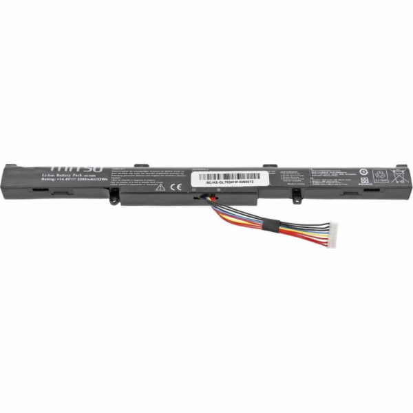 Baterie Mitsu pro Asus GL752VL, N552VX (2200 mAh) -BC / A...