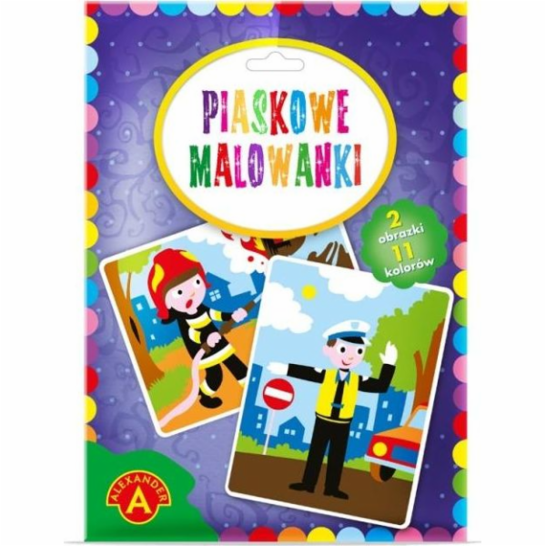 Omalovánky Alexander Sand - Policista a hasič