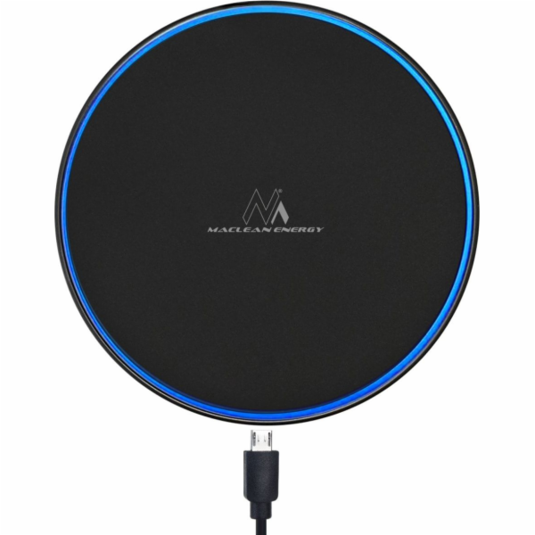 Maclean Wireless Charger  Inductive  Desktop  Black  MCE2...
