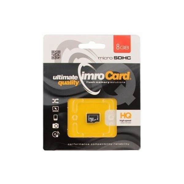 IMRO 10/8G memory card 8 GB MicroSDHC Class 10