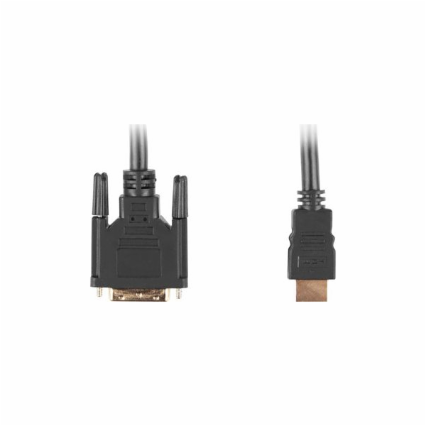 Lanberg HDMI kabel - DVI-D 1,8m černý (CA-HDDV-10CC-0018-BK)