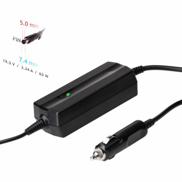 Akyga AK-ND-33 zdroj/transformátor Auto 65 W Černá