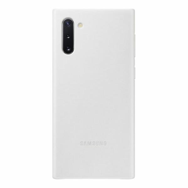 Bílý kožený kryt Samsung Note 10 (EF-VN970LW)