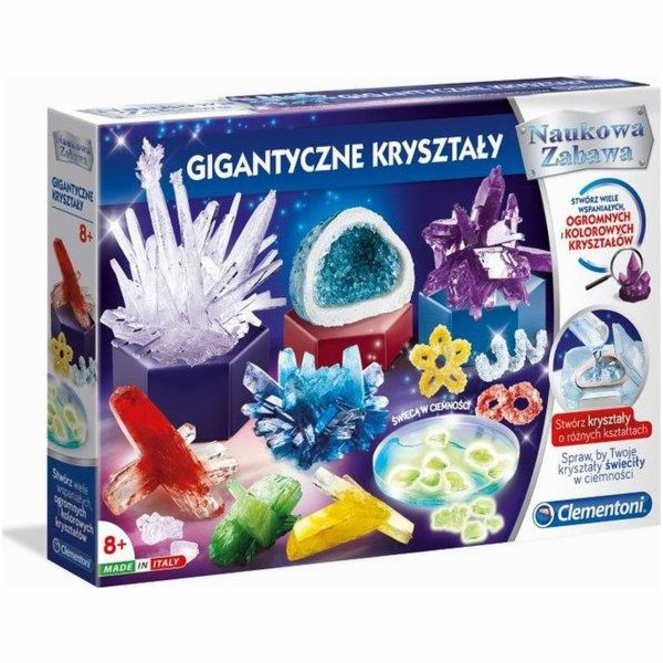 Clementoni obří krystaly