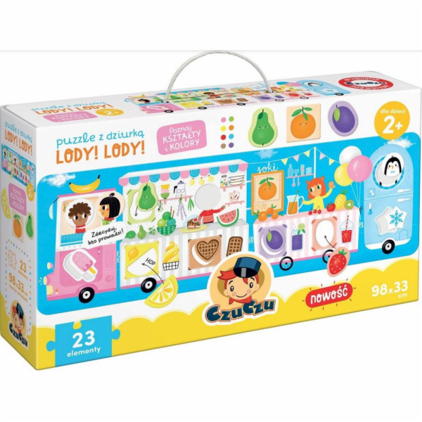 Czuczu Puzzle s otvorem Ice Cream Ice Cream