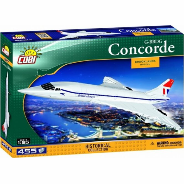 COBI Concorde G-BBDG, stavebnice