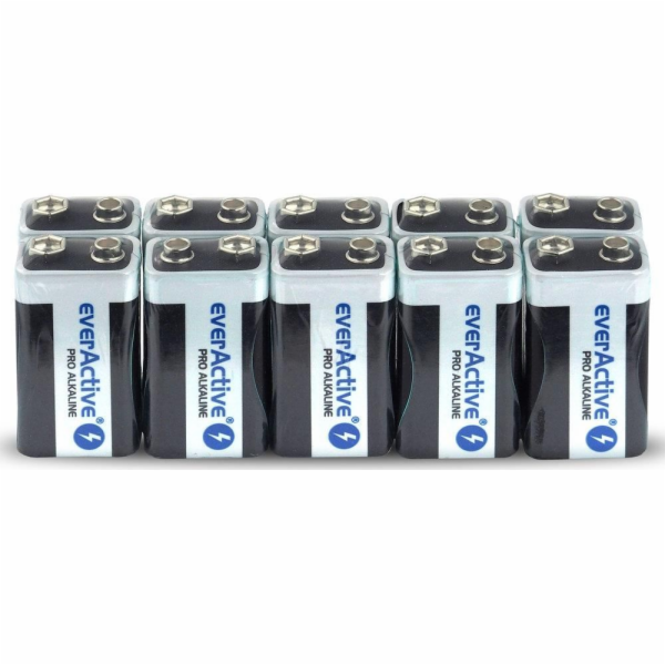 Alkalická baterie R9 / 6LR61 9V PRO ALKALINE, Balení po 1...