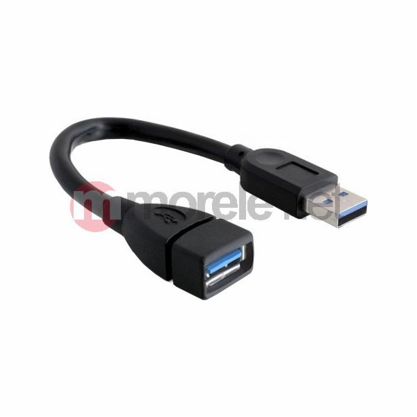 USB 3.0 AM-AF prodlužovací kabel 15cm