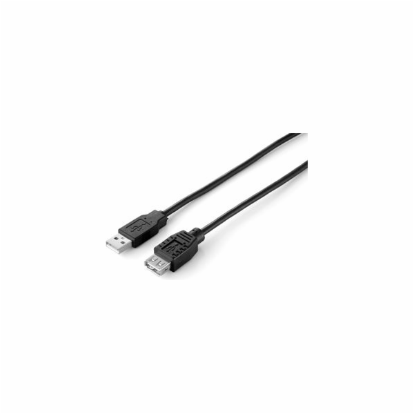 Equip kabel USB-A – USB-A USB 5 m černý (128852)