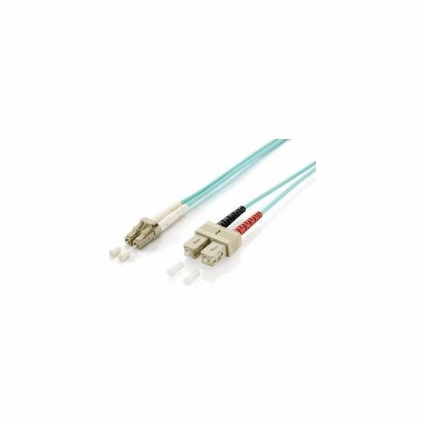 Vybavit LC Fiber Optic Patchcord - SC, Multi -Mode, 50/12...