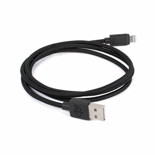 OWC USB-A – Lightning kabel 1 m černý (NWTCBLUSBL1MB)