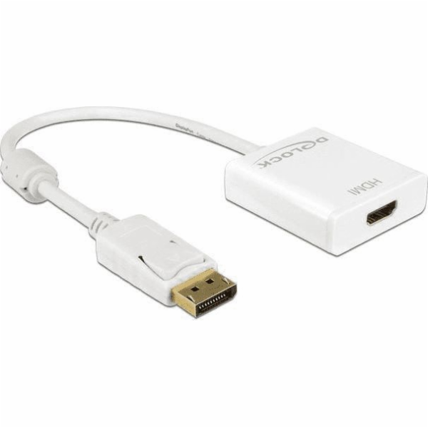 DeLOCK Aktivní adaptér Displayport 1.2 > HDMI zásuvka 4K