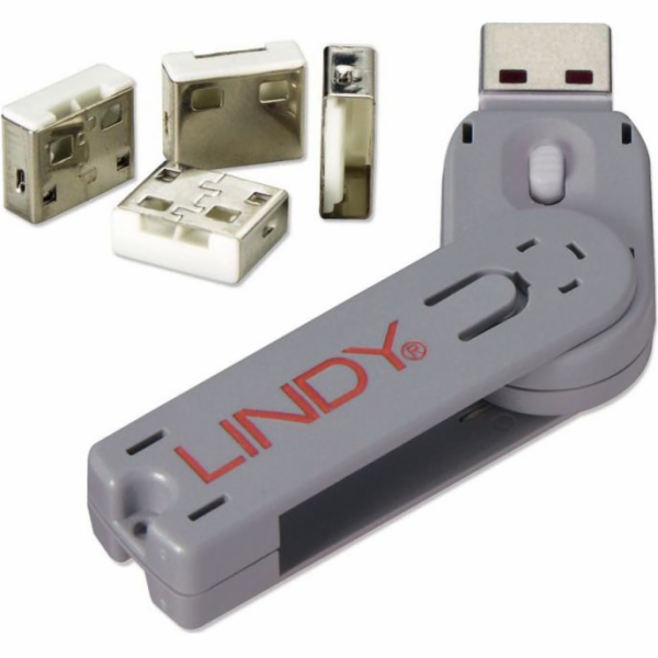 Lindy zámek USB-A portu
