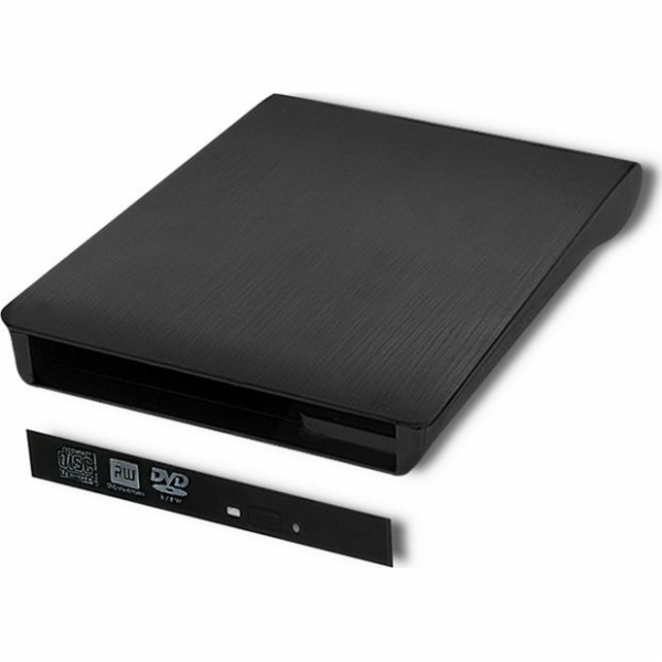 Qoltec zásobník pro CD / DVD SATA mechaniku - USB 2.0 (51...