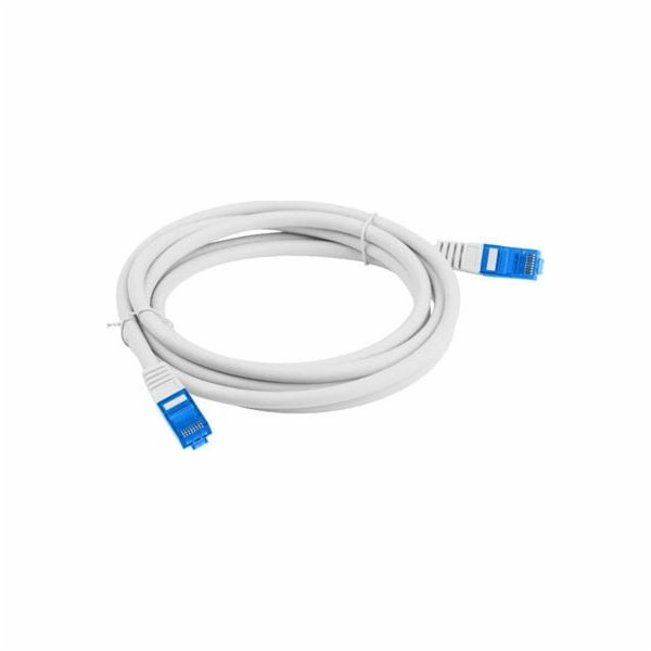 LANBERG Patch kabel CAT.6A FTP LSZH CCA 1.5M šedý Fluke P...