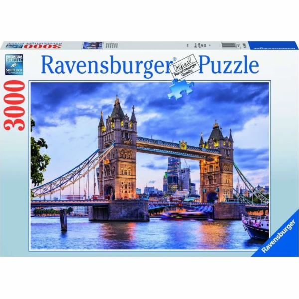 Puzzle 3000 dílků Londýn - nádherné město