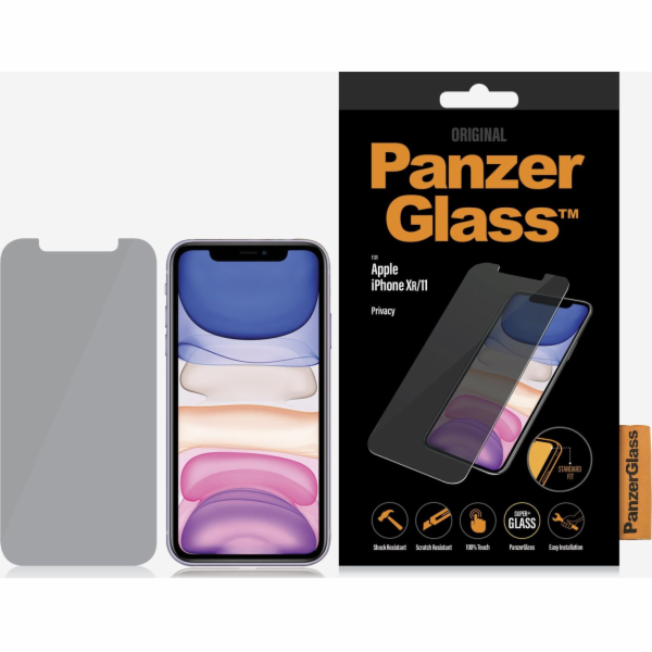 PanzerGlass Privacy Screen Protector for iPhone 11/XR clear