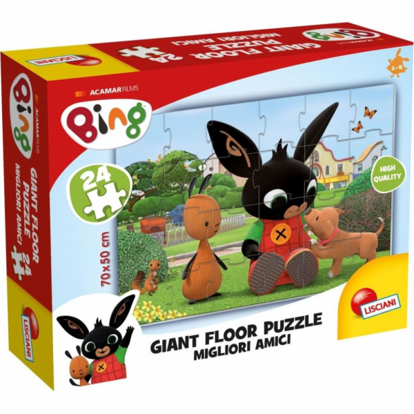 Obrovské podlahové puzzle Lisciani Bing 4