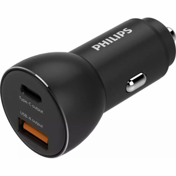 Nabíječka Philips USB-A + USB C nabíječka do auta