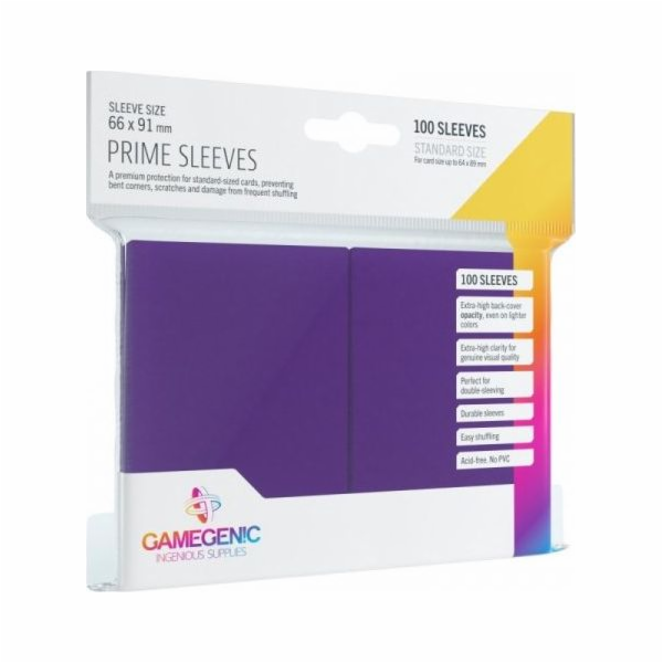 Gamegenic Gamegenic: Prime CCG Sleeves (66x91 mm) – fialo...