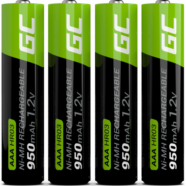 Baterie Green Cell Greencell AAA / R03 950mAh 4 ks.