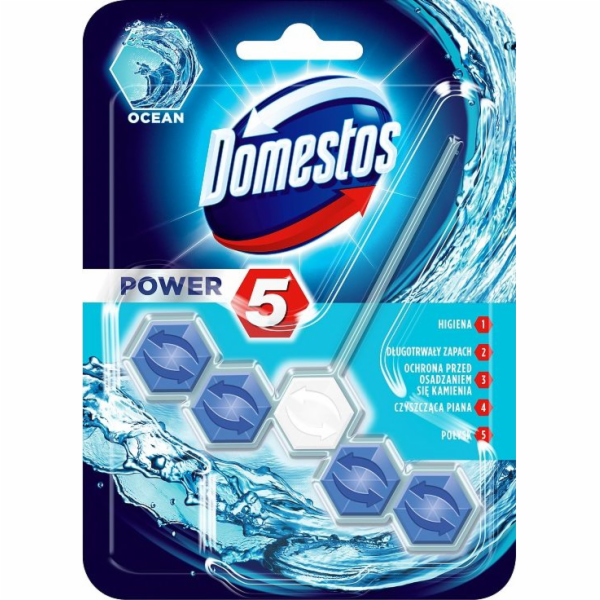Domestos _Power 5 Ocean WC blok 55g