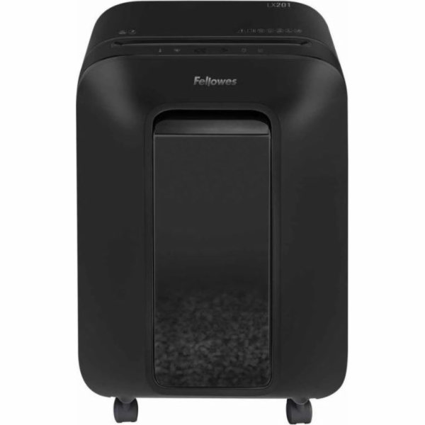 Fellowes LX 201 Černá skartovačka 2x12 mm