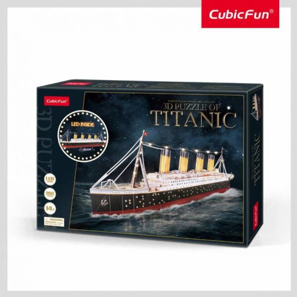 Puzzle 3D Titanic LED