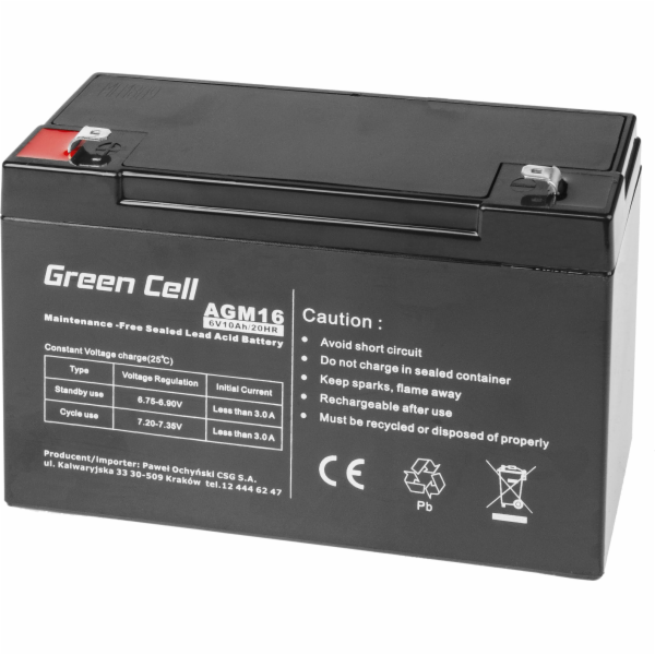 Green Cell AGM16 baterie
