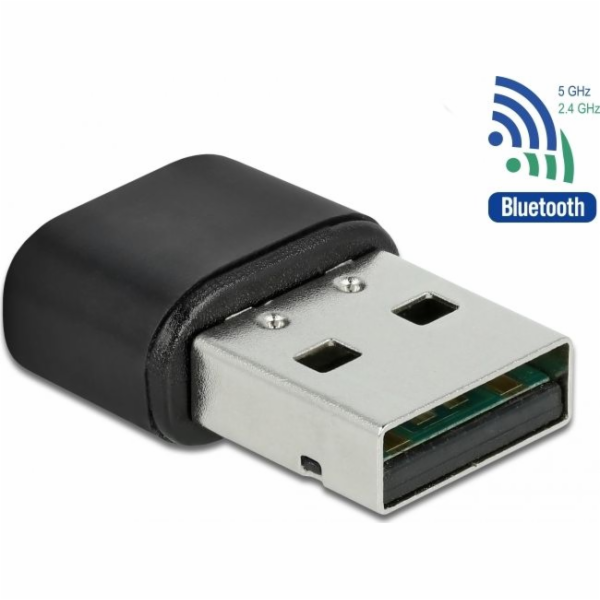 DeLOCK Bluetooth 4.2 a dvoupásmová WLAN ac/a/b/g/n, adapt...