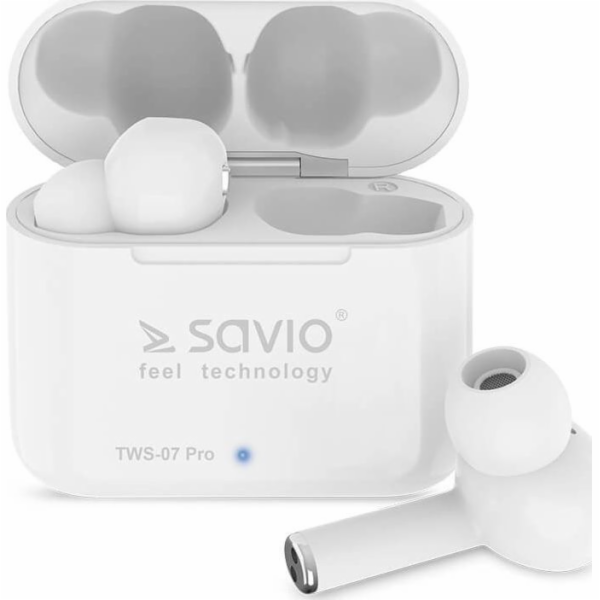 Savio TWS-07 PRO Wireless Bluetooth Earphones Sluchátka s...