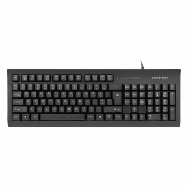 Klávesnice Natec Moray Wired Black UK (NKL-1055)