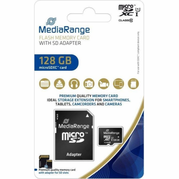128GB microSDXC, paměťová karta