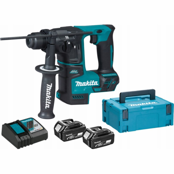 Makita DHR171RTJ Aku vrtací kladivo Li-ion LXT 18V/5,0Ah,...