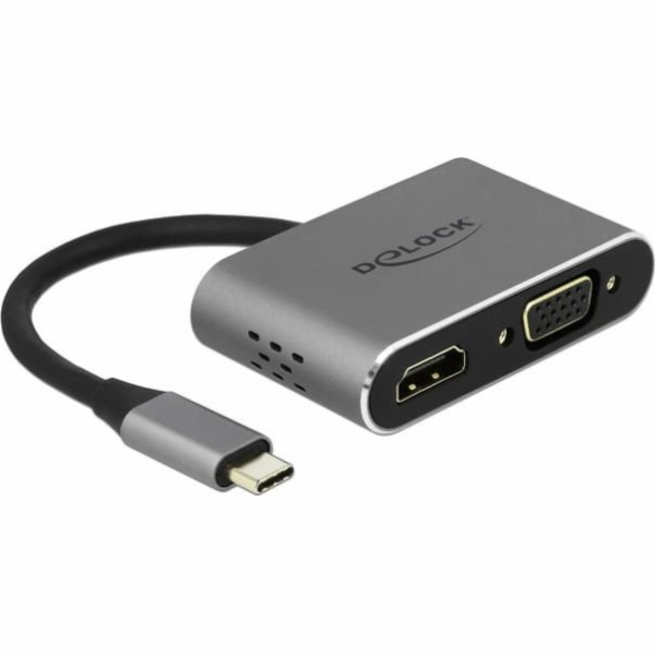 Replikátor portů USB-C -&gt; HDMI, VGA, USB 3.0, PD 2.0, ...