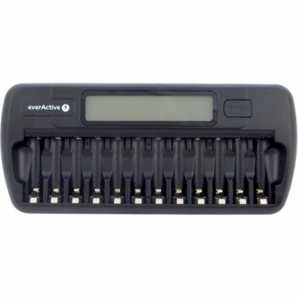 Nabíječka procesoru NC-1200 pro 12 dobíjecích baterií AA ...