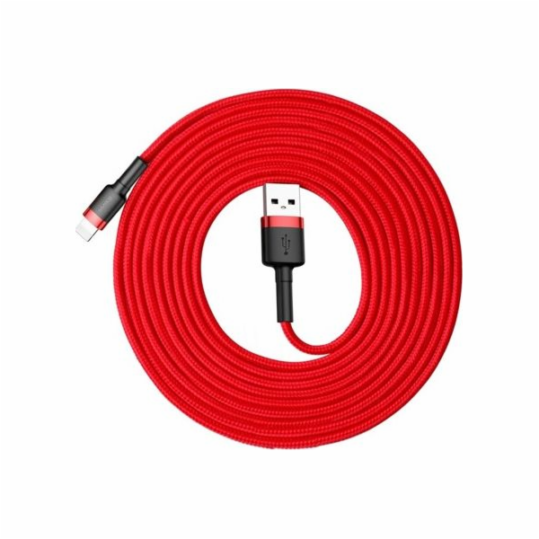 Baseus Cafule Cable USB Lightning 2A 3m (Red)