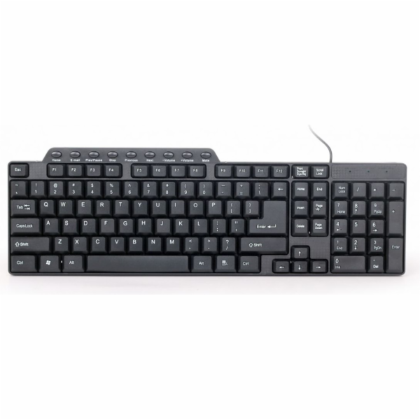 Gembird KB-UM-104 - tastatur - USA - s