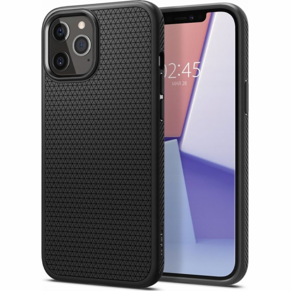 Spigen  Liquid Air iPhone 12 mini 5.4 černý matný/černý m...