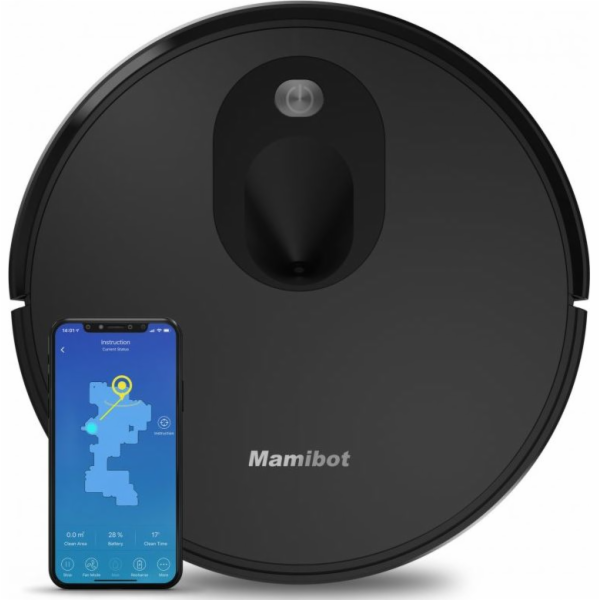Mamibot EXVAC680S Black Robotický vysavač