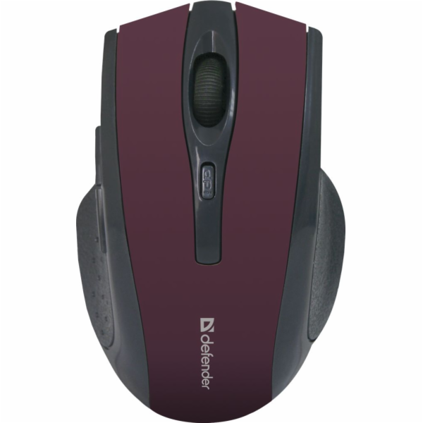 Bezdrátová myš Accura MM-665 RF 1600dpi 6P Burgundy