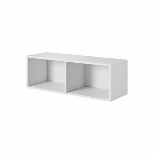 Cama otevřená úložná skříň ROCO RO2 112/37/37 bílá