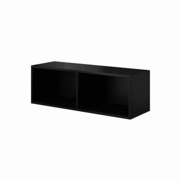 Cama otevřená úložná skříň ROCO RO2 112/37/37 černá