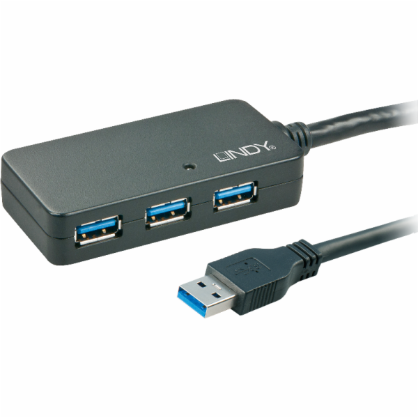 USB 3.2 Gen 1 Aktivhub Pro, USB-A Stecker > 3x USB-A Buch...