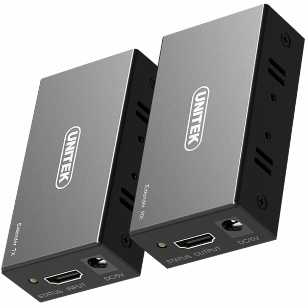 UNITEK EXTENDER HDMI OVER ETHERNET 60M V100A