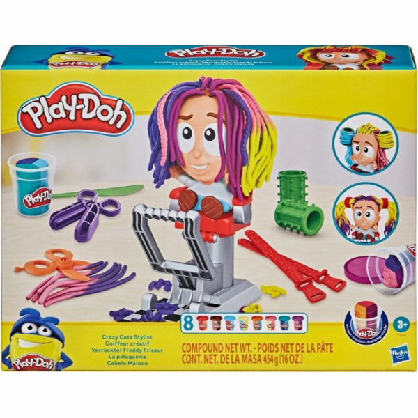 Plastelína na hraní, Bláznivé účesy Play-Doh F1260