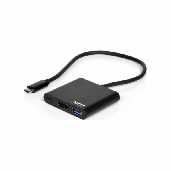 Port Connect 900140 PORT CONNECT USB-C HUB, HDMI 1X 4K + ...