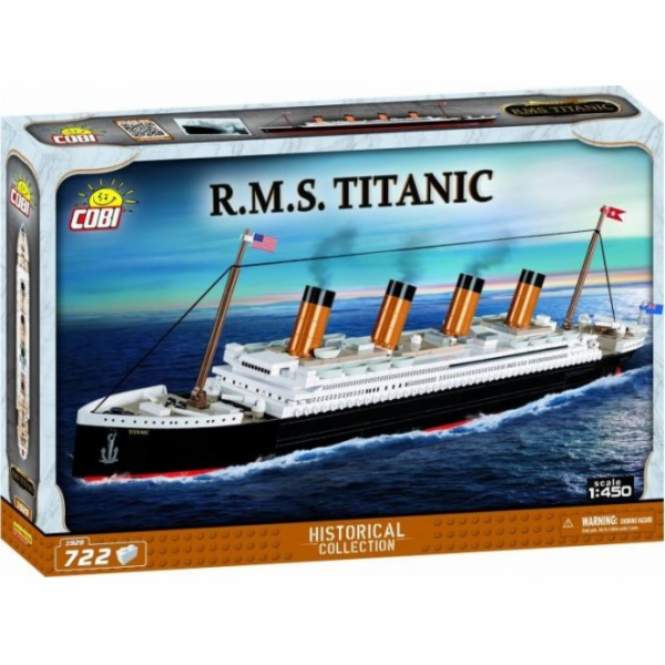 Cobi Historical Collection RMS Titanic 722 el. (1929)