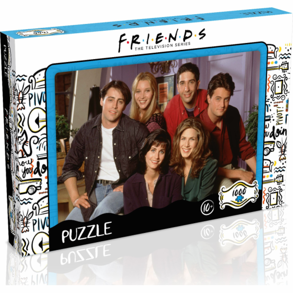 Puzzle vítězné pohyby 1000 ks. Přátelský byt